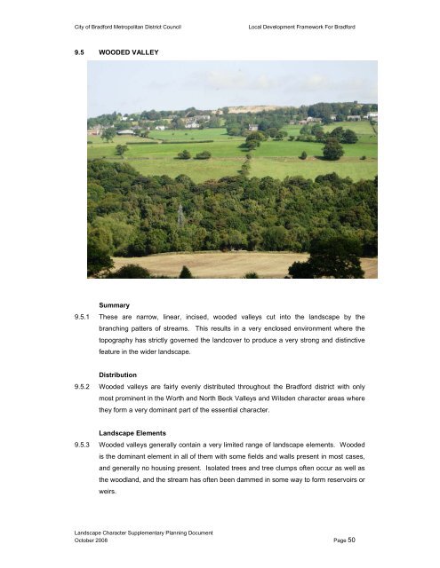 Landscape Character Supplementary Planning Document ...