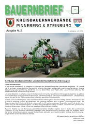 Ausgabe 2/2013 - Bauernverband Schleswig-Holstein eV