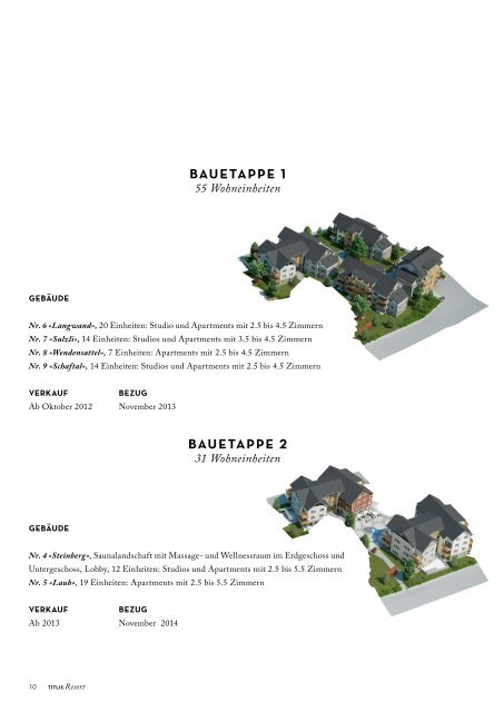 Verkaufsdokumentation (PDF) - Titlis Resort