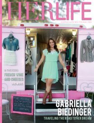 GABRIELLA BIEDINGER - HER LIFE Magazine