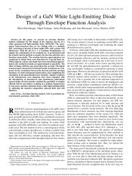 Design of a GaN White Light-Emitting Diode Through Envelope ...