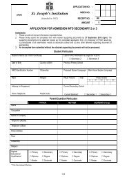 Entrance Tests Application Form(2013).pdf - ST Joseph's Institution