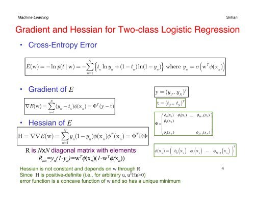 The Hessian Matrix - CEDAR