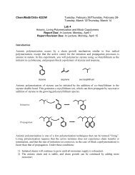 Chem/MatS/ChEn 4223W Tuesday, February 26/Thursday, February ...