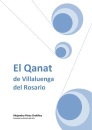 El Qanat de Villaluenga del Rosario Alejandro PÃ©rez OrdÃ³Ã±ez - CSIC