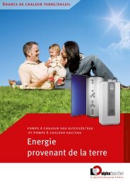 Energie provenant de la terre - Nathan Import/Export
