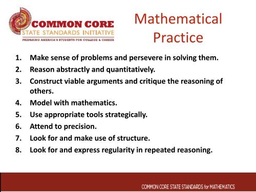 Common Core Standards - Santa Ana Unified School District