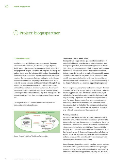 biogaspartner – a joint initiative.