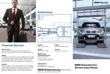BMW Airportservice - BMW Group - Niederlassung Berlin