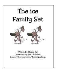 ice FAMILY Set - Word Way