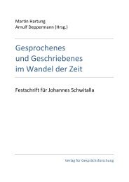 Download - Verlag für Gesprächsforschung