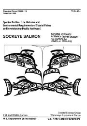 SOCKEYE SALMON - USGS National Wetlands Research Center