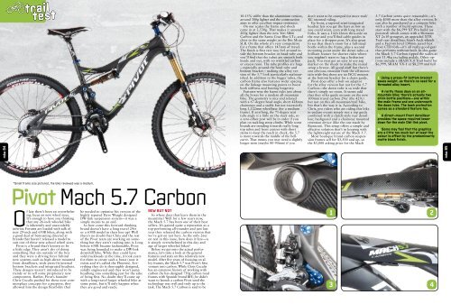 pivot mach 5.7 carbon