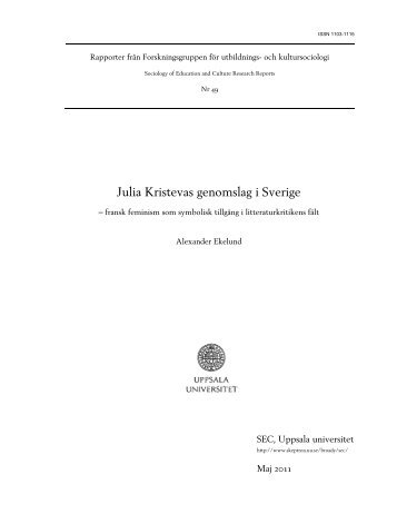 PDF-version - skeptron.uu.se - Uppsala universitet