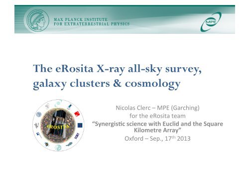 Cosmology with the eROSITA all-sky survey of galaxy clusters