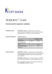 Data Sheet Texicryl 13-691 - Scott Bader