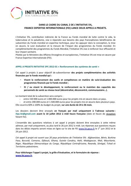 Recherche opÃƒÂ©rationnelle - Agence FranÃƒÂ§aise de DÃƒÂ©veloppement