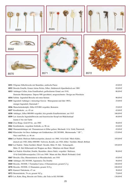 Historischer Schmuck PDF - Lopodunum Schmuckauktion