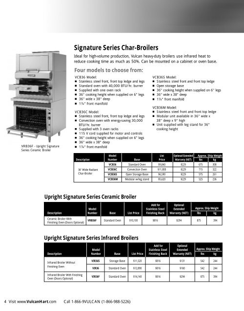 Vulcan Catalog