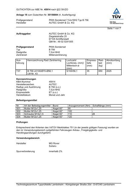 KBA - AUTEC GmbH & Co. KG