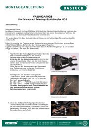 Download PDF-Katalog MGA - BASTUCK & Co GmbH