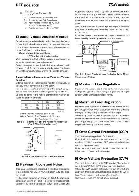 AC-DC Single Output Power Module - TDK-Lambda