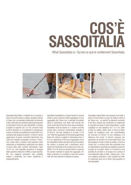 pavimento sassoitalia - Ideal Work