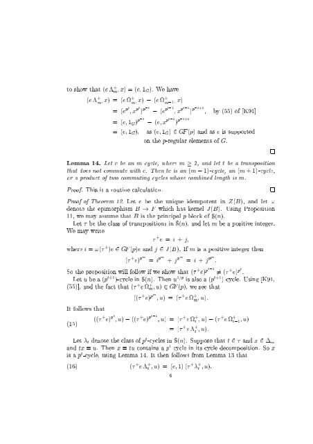 SQUARES IN THE CENTRE OF THE GROUP ALGEBRA OF A ...