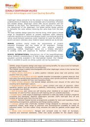 Weir Type Diaphragm Valve - Alma-valves.ie