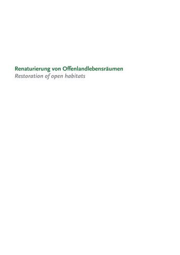 Projektbroschüre PDF hohe Qualität ca. 8 MB - Offenlandinfo