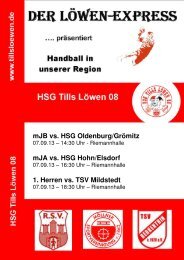 1. Herren - Tills Löwen 08