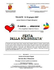 Volantino - associazione culturale itinerari