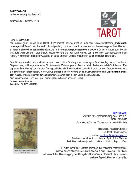 Pdf Download Tarot Ev