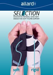 SELECTION Soft Thumb Support - Allard International
