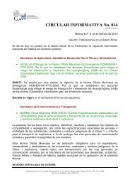 CIRCULAR INFORMATIVA No. 014