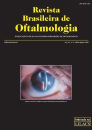 Jul-Ago - Sociedade Brasileira de Oftalmologia