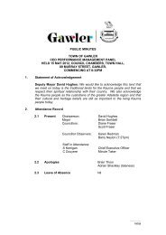 2012 05 15 PMP Public Minutes - Town of Gawler