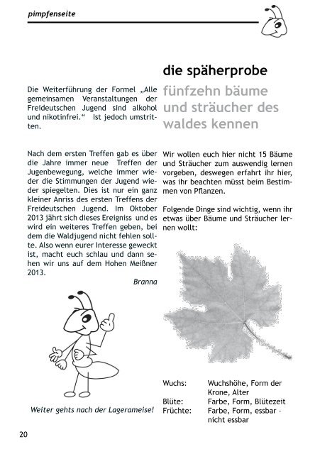 waldameise - Waldjugend NRW