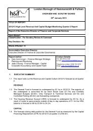 High Level Revenue and Capital Budget Monitoring Report 2012 ...