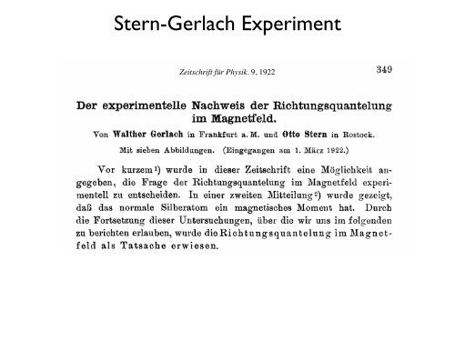 Photoelektrischer Effekt (Experiment von Lenard um1900)