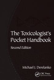 The Toxicologist's Pocket Handbook