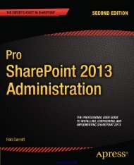 Pro SharePoint 2013 Administration - EBook Free Download