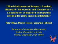 Blood-Enhancement Reagents, Luminol, BluestarÂ®, Fluorescein ...