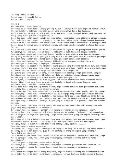 Pedang Pembunuh Naga Pdf Bidadari Pendekar Naga Sakti