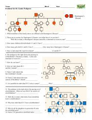 problem set 6 &7 - nnhsbergbio