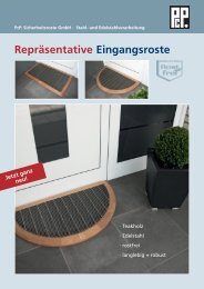 Eingangsroste - PcP . PcP. Sicherheitsroste GmbH . Stahl- und ...