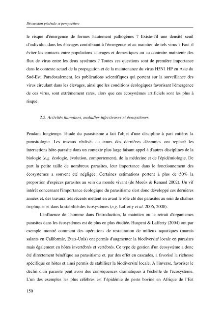 Ã©cologie des virus influenza aviaires en Camargue - IRD