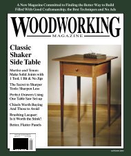 Classic Shaker Side Table - Popular Woodworking Magazine