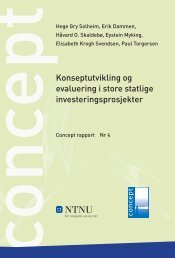 Konseptutvikling og evaluering i store statlige ... - DiVA Portal