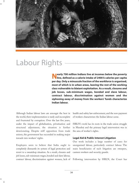 HRLN - A Profile - Human Rights Law Network